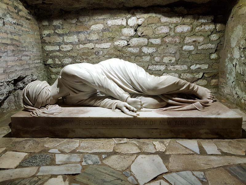 Catacombe di San Callisto cripta