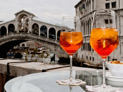 Spritz aperitivo Canal Grande