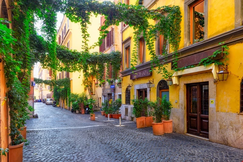 Trastevere stradine caratteristiche